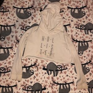 Hollister cropped hoodie